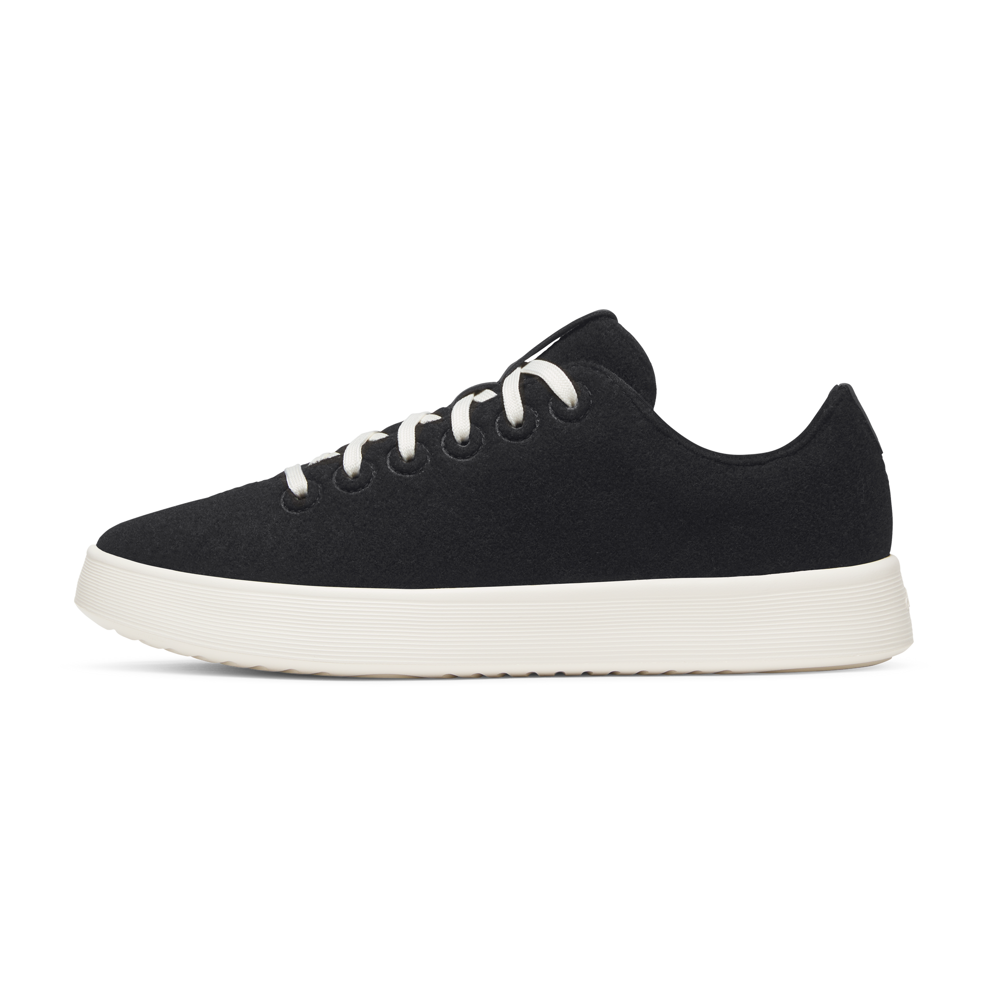 Women's Wool Cruiser - Natural Black (Natural White Sole)